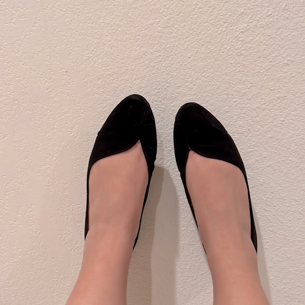 & Other Stories Black Flats Sz 38